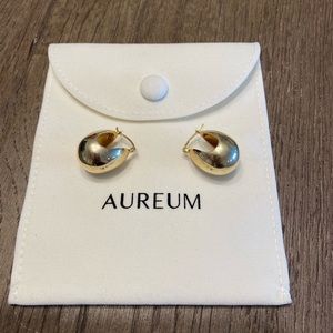 Gold Dome Earrings